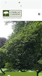 Mobile Screenshot of gingkogardens.be